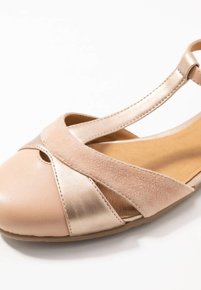 Ballerine ANNA FIELD Anna Field Leather Ballerinas Beige Femme | YXM-5846590